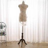 Floral Embroidered Tulle Veil – Lightweight Sheer Wedding Accessory for Brides